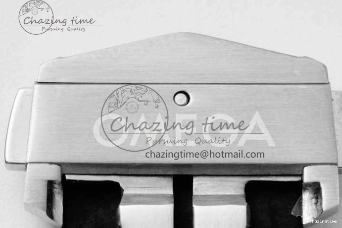 0314 ZipUp Speedmaster Racing Master SS HKF Best Edition Gray Black Dial on Black Rubber Strap A 7811